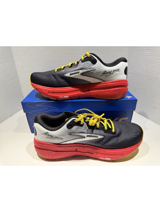 RunDisney x Brooks Ghost Max 2 “Mickey Mouse” - Size 11.5 WIDE (2E) - Brand New! main image 6